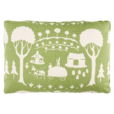 Farm Scene Pillow