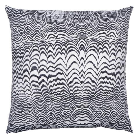Ink Wave Print I/O Pillow