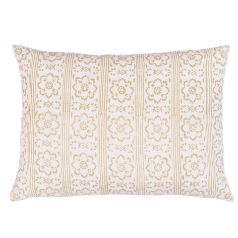Sunda Hand Blocked Print Pillow