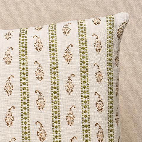 Eddie Hand Block Print Pillow