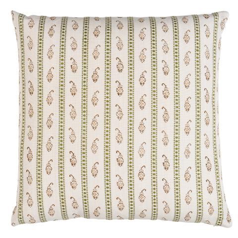 Eddie Hand Block Print Pillow