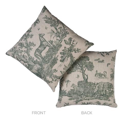 Western Toile Pillow