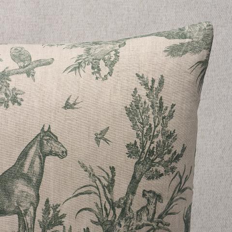 Western Toile Pillow