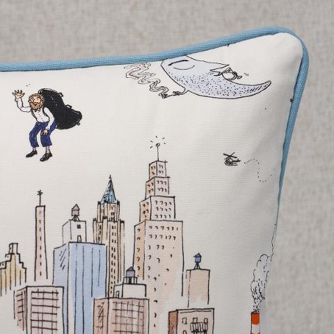 Street Scenes Pillow