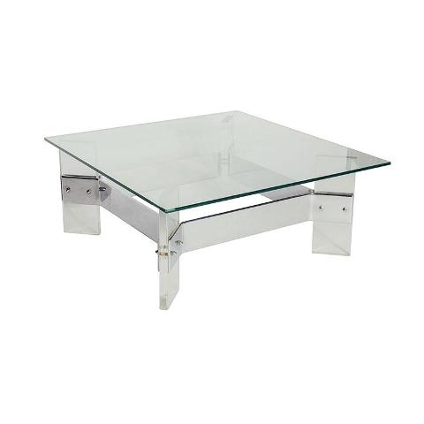 Vintage Lucite Coffee Table
