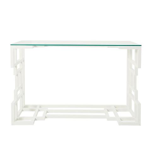White Painted Console Table