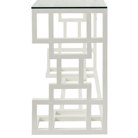 White Painted Console Table