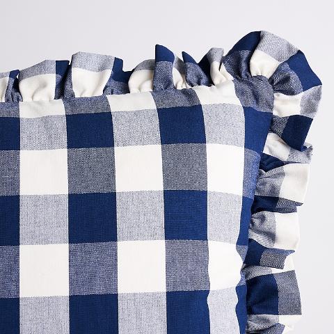 Camden Cotton Check Pillow