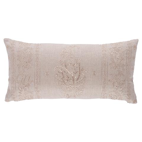 Jaipur Linen Embroidery Pillow