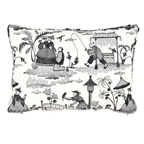 Bassano Toile Pillow