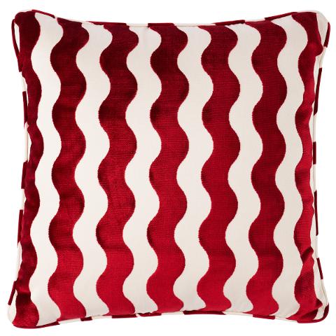 The Wave Velvet Pillow