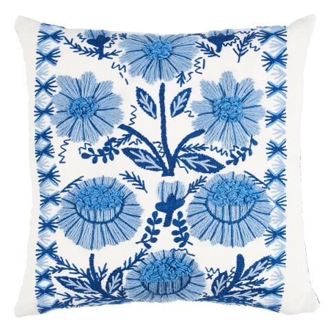 Marguerite Embroidery Pillow