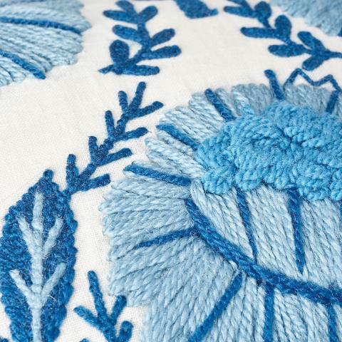 Marguerite Embroidery Pillow B