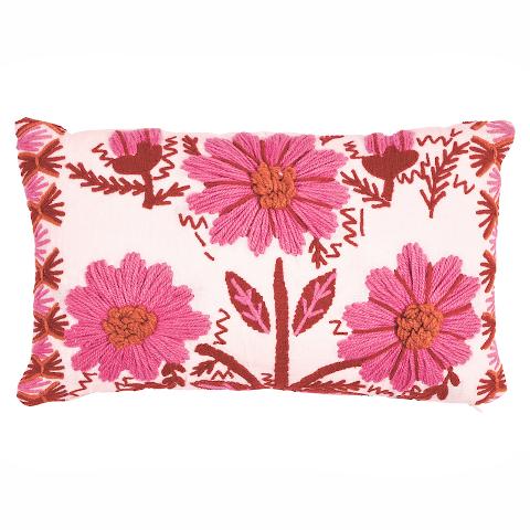 Marguerite Embroidery Pillow A