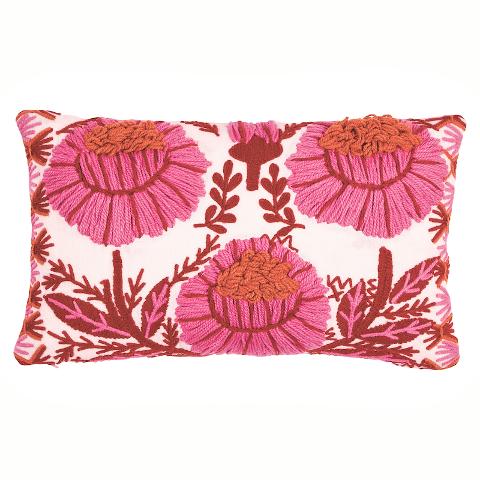 Marguerite Embroidery Pillow B