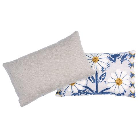 Marguerite Embroidery Pillow A