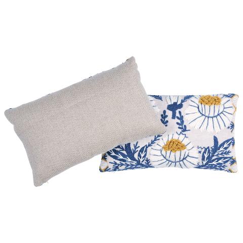 Marguerite Embroidery Pillow B