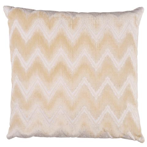 Chevron Velvet Pillow