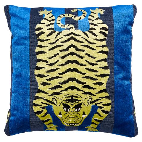 Jokhang Tiger Velvet Pillow
