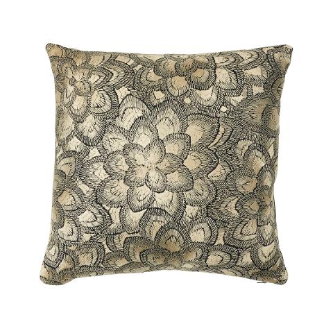 Lotus Embroidery Pillow