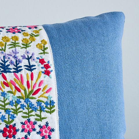 Lula Embroidered Pillow
