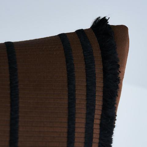 Senza Satin Stripe Pillow