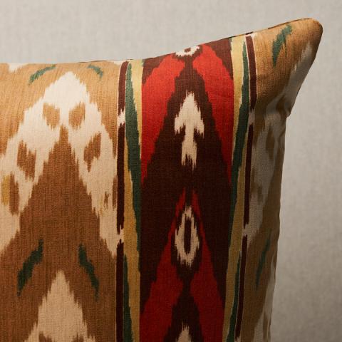 Samar Ikat Velvet Pillow