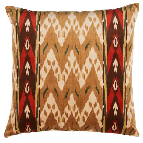 Samar Ikat Velvet Pillow
