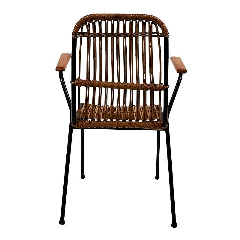 Set Of 4 Rattan Garden Chairs