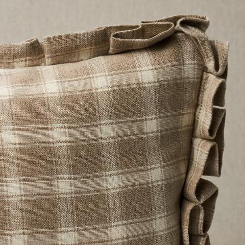 Crawford Check Pillow
