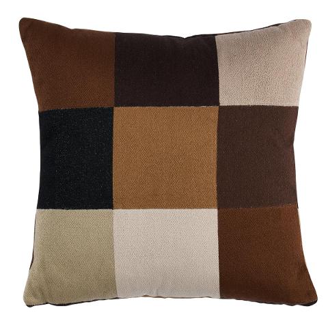 Embroidered Tile Pillow