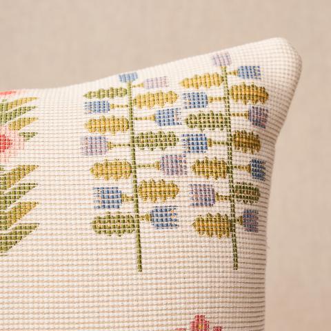 Annika Floral Tapestry Pillow
