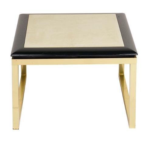 Pair Of End Tables, Vellum Tops