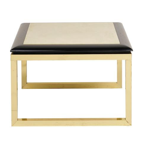 Pair Of End Tables, Vellum Tops