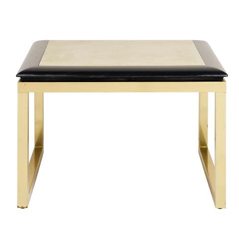 Pair Of End Tables, Vellum Tops