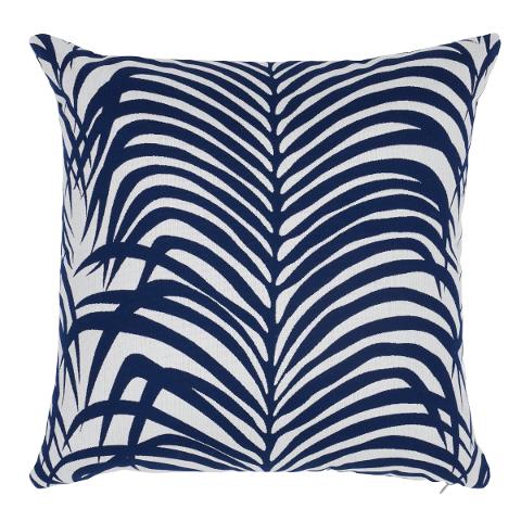 Zebra Palm I/O Pillow