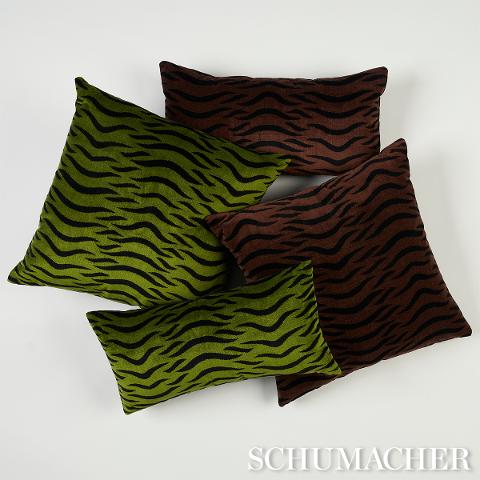 Sabi Tiger Velvet Pillow
