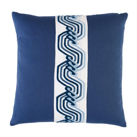 The Twist Embroidered Pillow