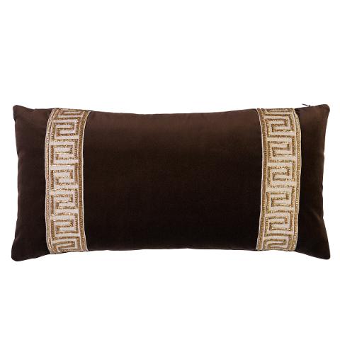 Delphi Beaded Tape Pillow