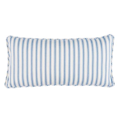 Birdie Ticking Stripe Pillow