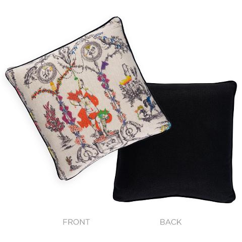 La Liberté Americaine Pillow