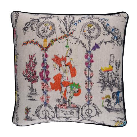 La Liberté Americaine Pillow
