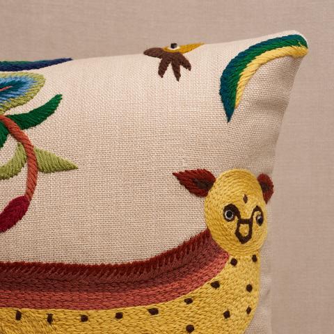 Spotswood Crewel Pillow A