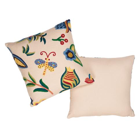 Spotswood Crewel Pillow B