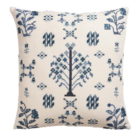 Fairview Cross Stitch Pillow