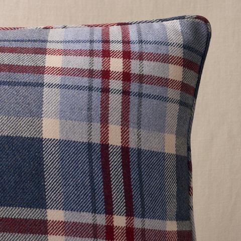 Harris Merino Plaid Pillow