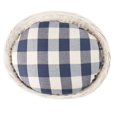 Barnes Check Dog Bed