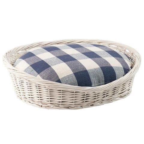 Barnes Check Dog Bed