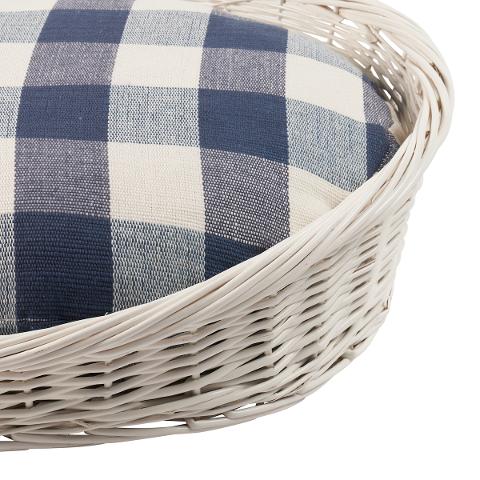 Barnes Check Dog Bed