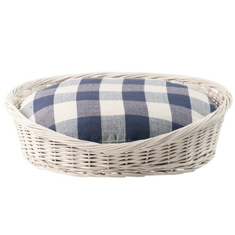 Barnes Check Dog Bed